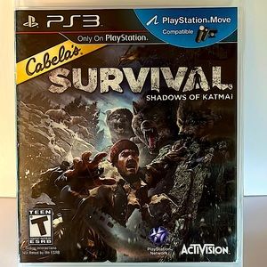 PlayStation 3.  Game.  Survival, Shadows of Katmai.